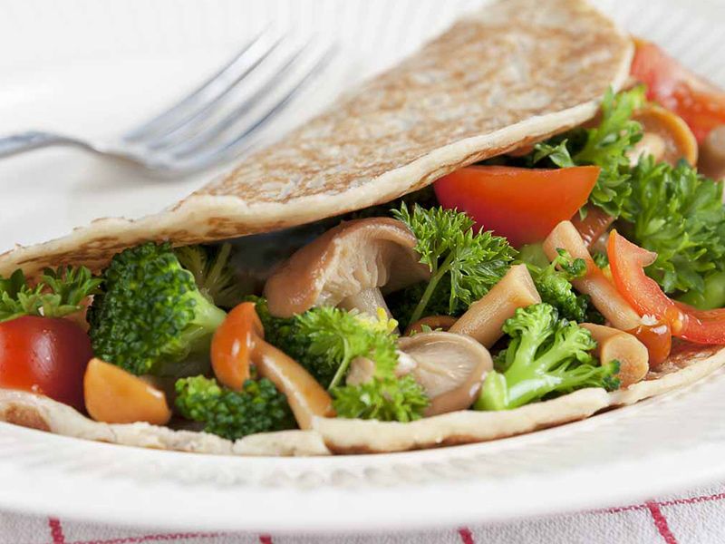 Vegetables Crepe