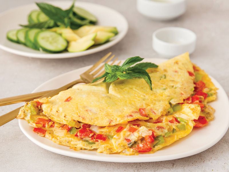 Vegetable Omelette