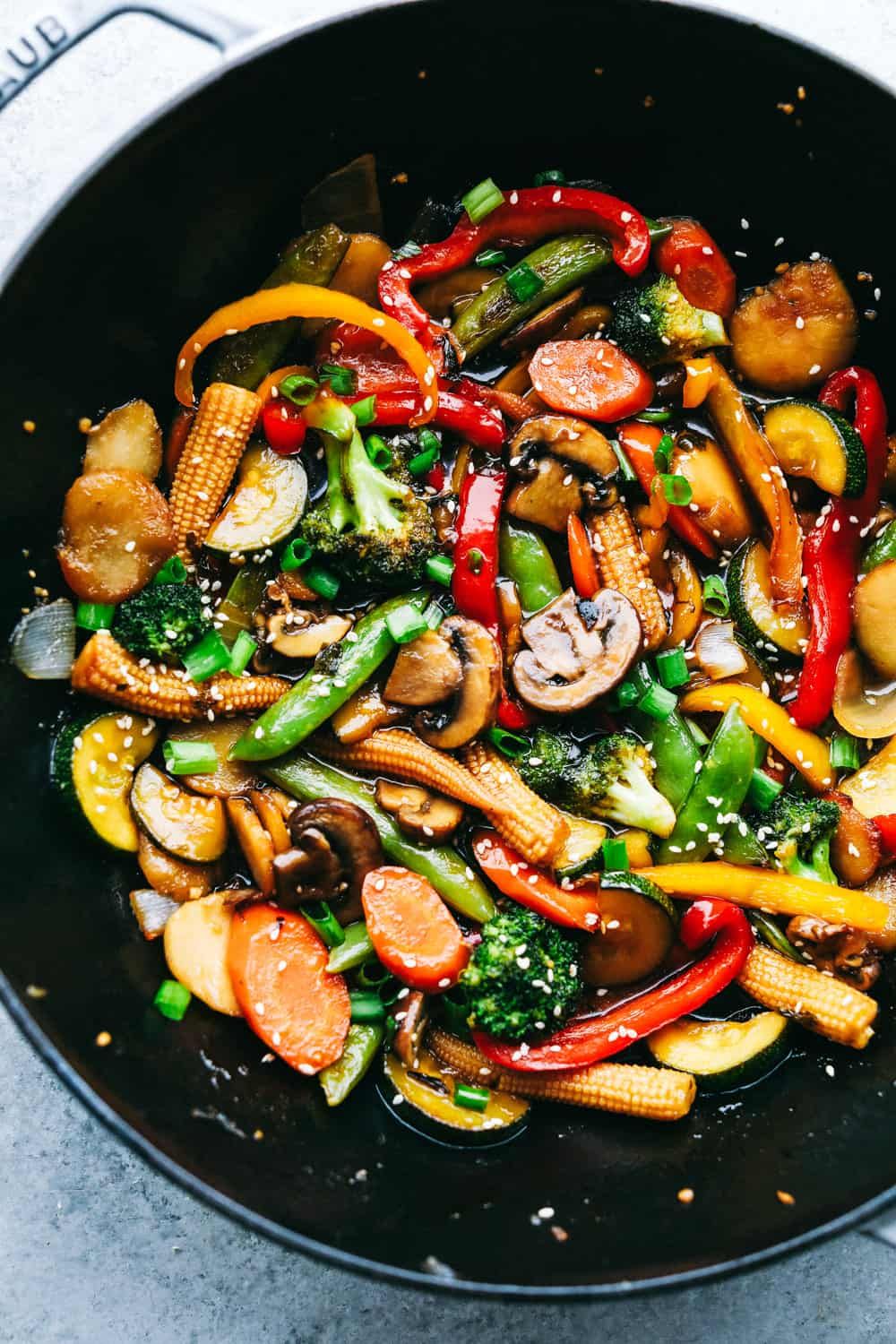 Wok Sauteed Vegetables