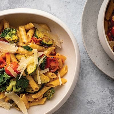 Vegetables Red Sauce Pasta