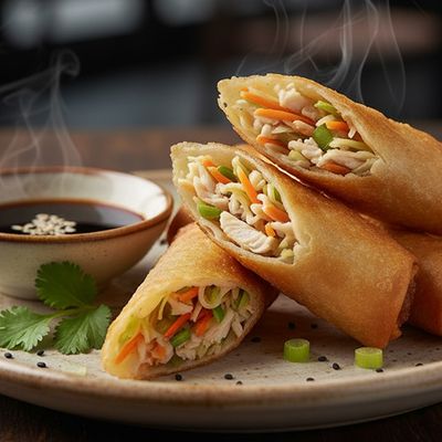 Vegetable spring rolls