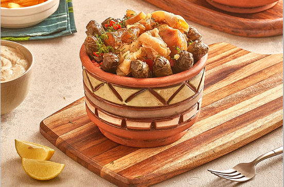 Vine Leaves Casserole With Kawarie