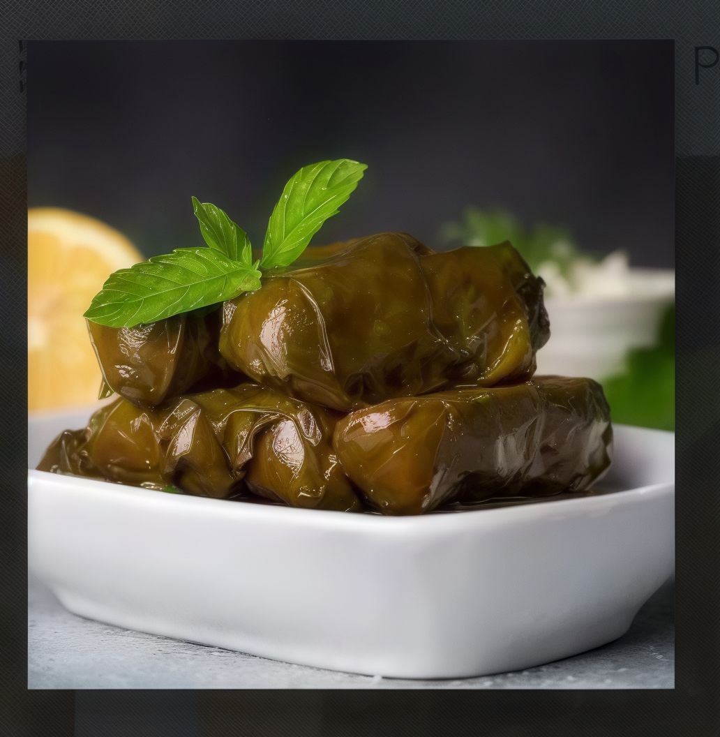 Vine Leaves Platter