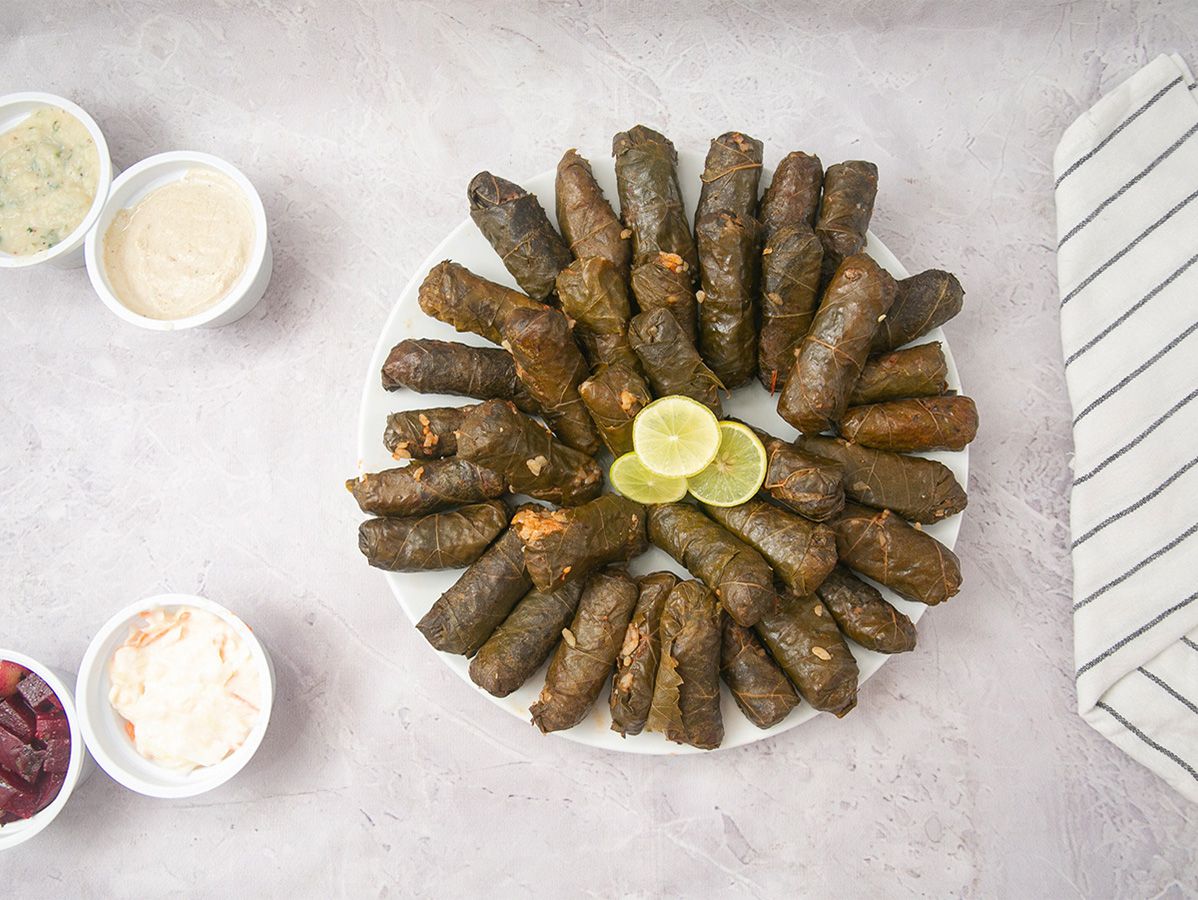 Vine Leaves Plate