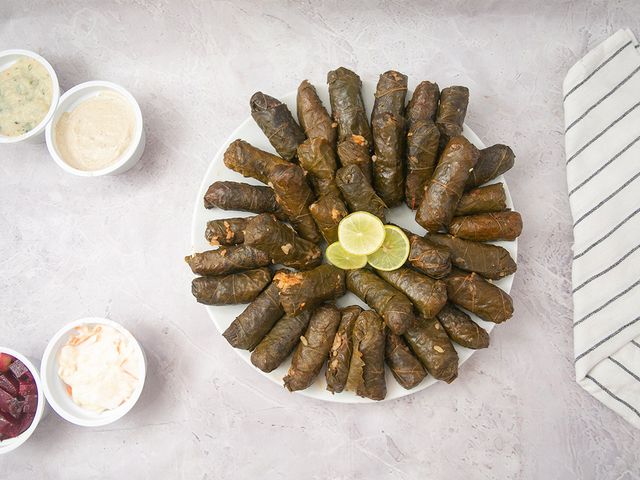 Vine Leaves Plate