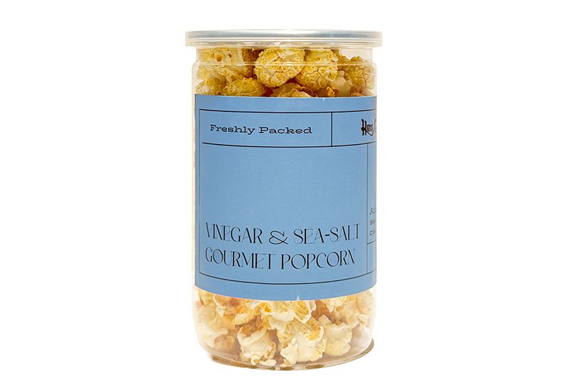 Vinegar and Sea salt Gourmet Pop corn Can