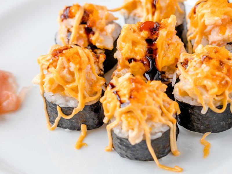 Volcano Ura Maki Roll