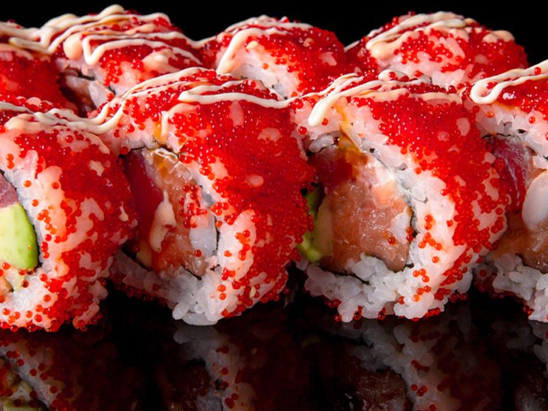 Volcano Roll Ura Maki