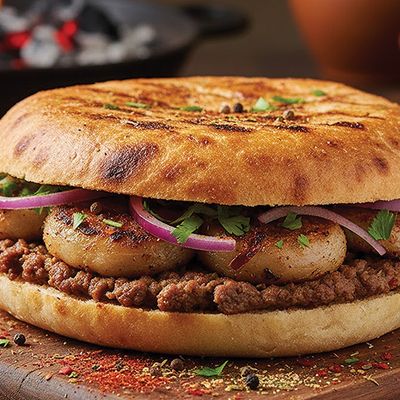 Lamb Tarb Sandwich