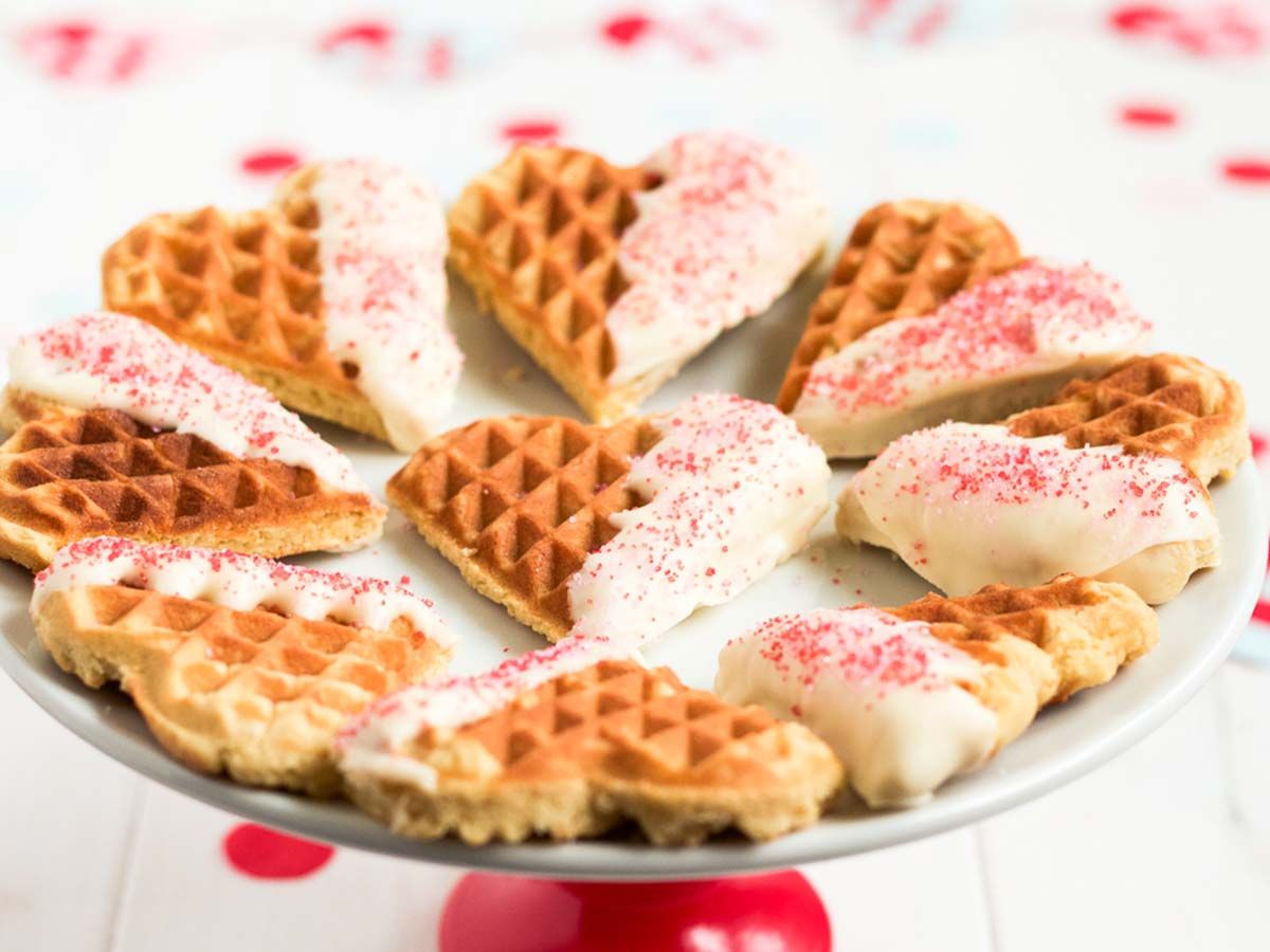 White Chocolate Waffle