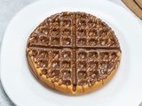 plain chocolate waffle