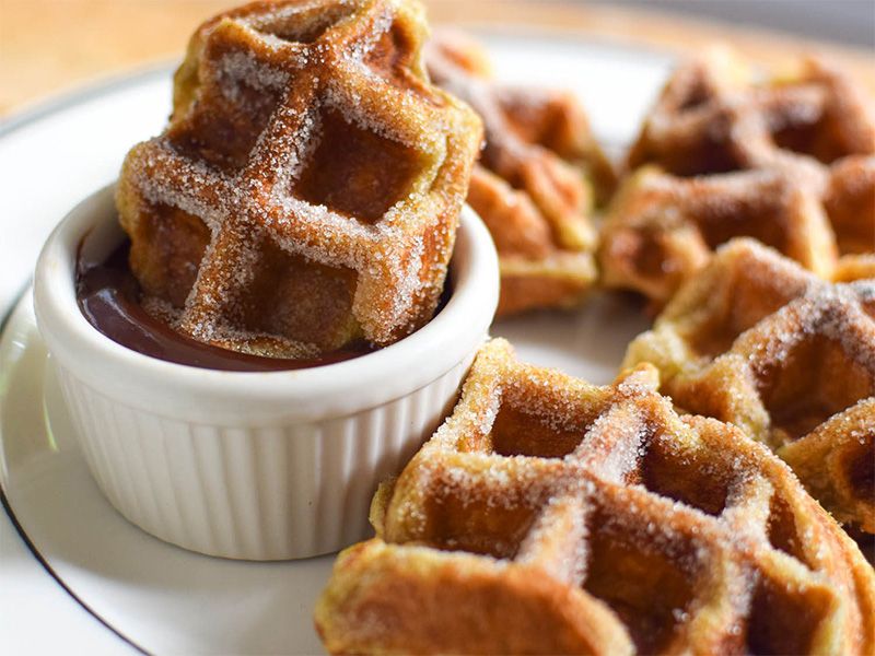 Cinnamon With Sugar Waffle