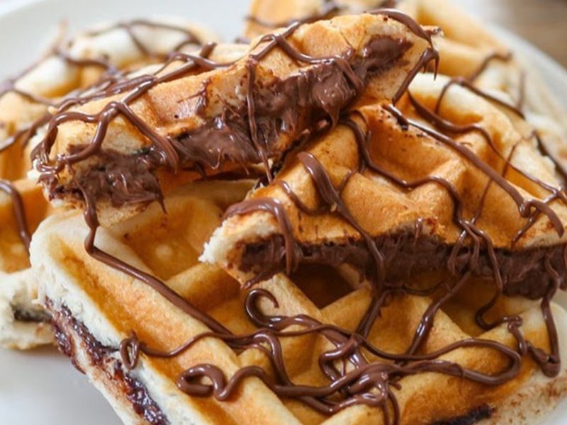 Nutella Chocolate Waffle
