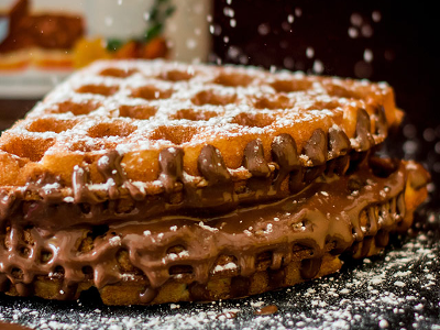 Waffle Nutella Chocolate