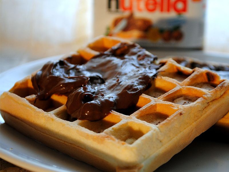 Nutella Chocolate Waffle