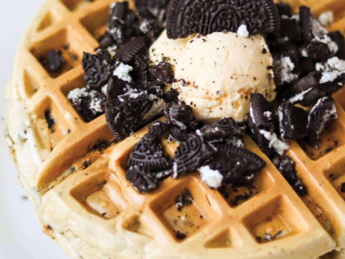 Oreo waffle