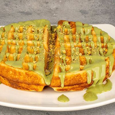 Waffle pistachio