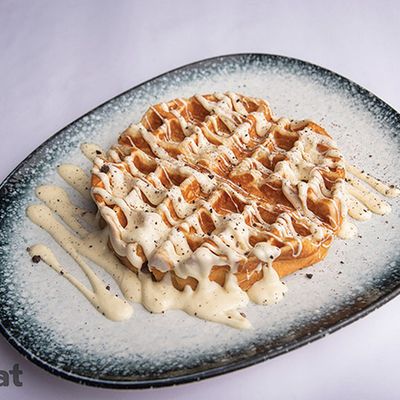 Waffle white chocolate