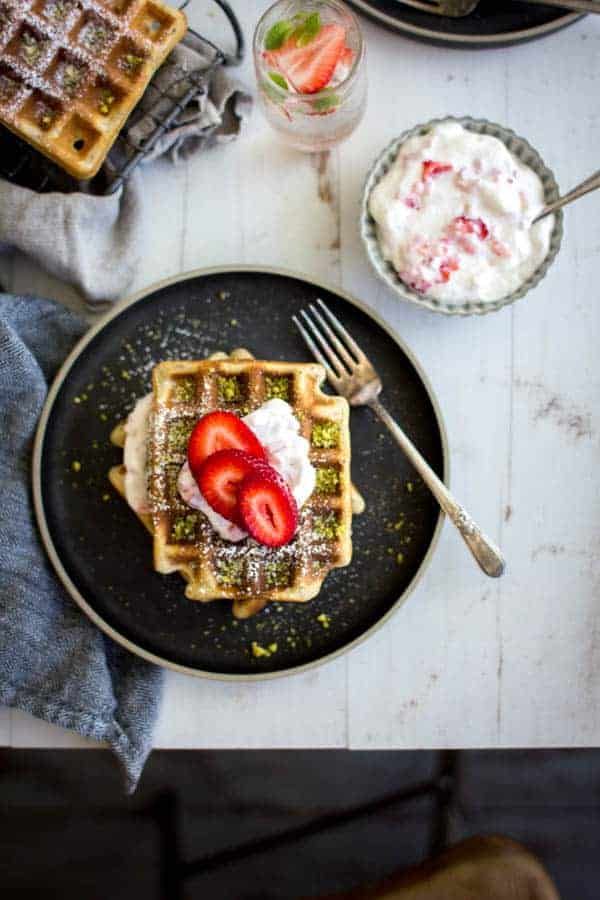 Waffle Pistachio