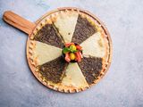 Oven Baked Mix Cheese Manoucheh