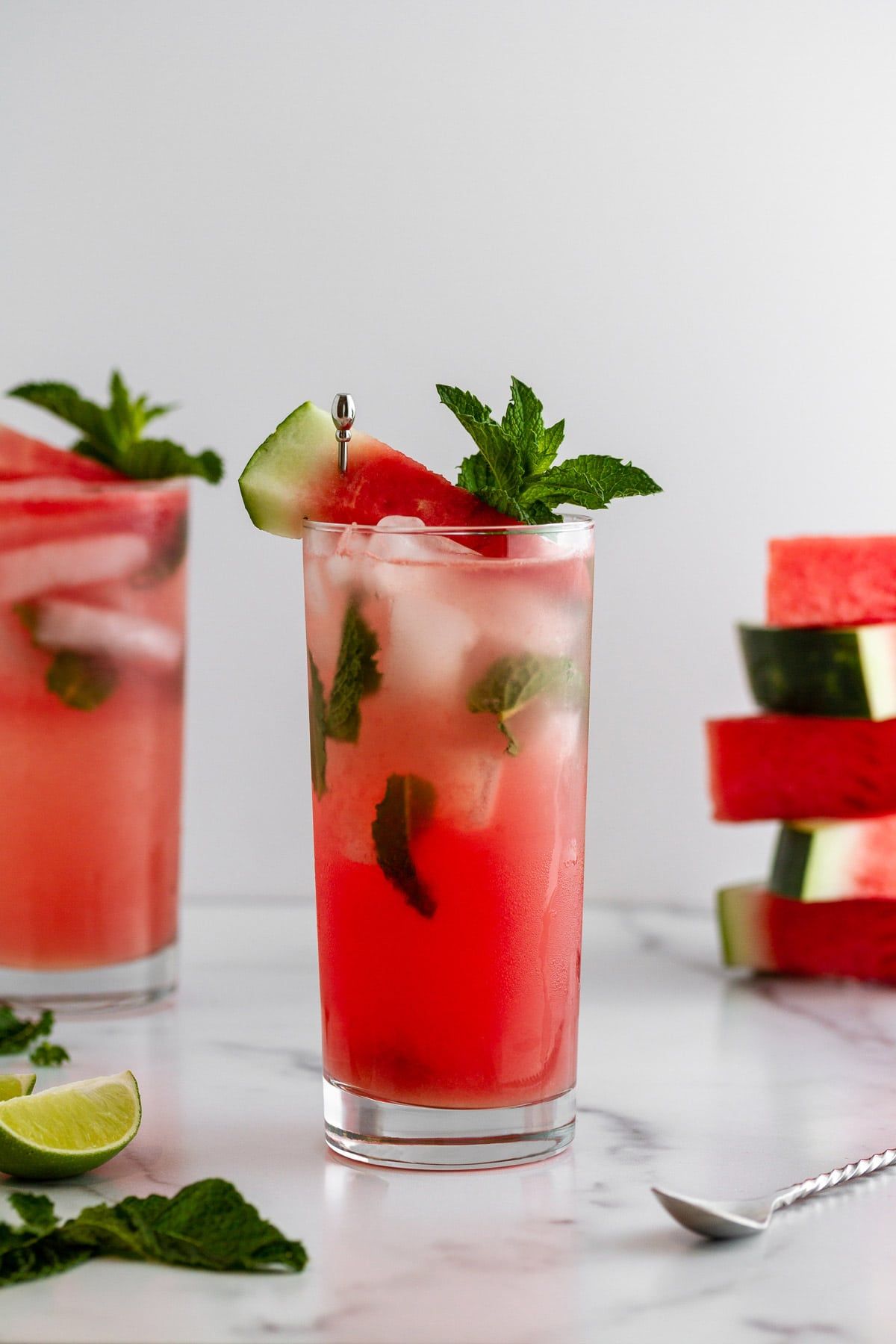 Watermelon Strawberry Mojito