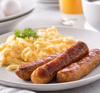 Sausage And Egg Plate