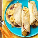 Nutella Chocolate With Banana Crepe