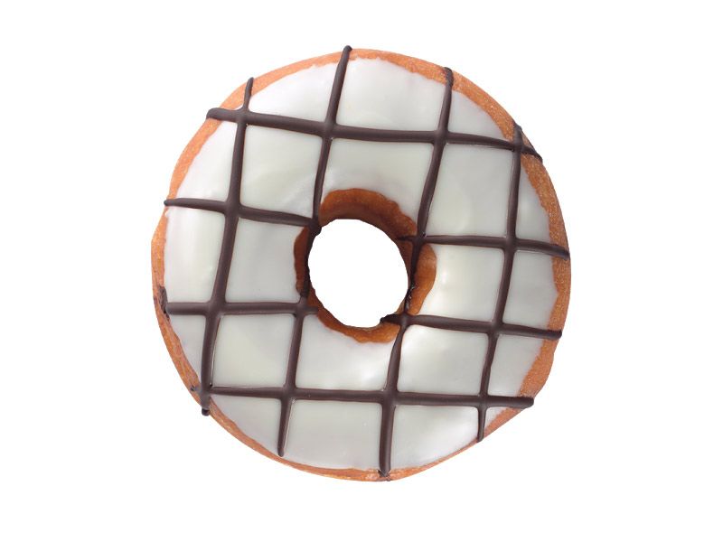 White Chocolate Doughnut