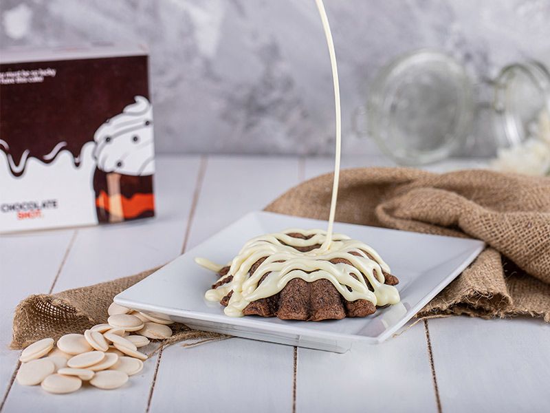 White Chocolate Molten Cake