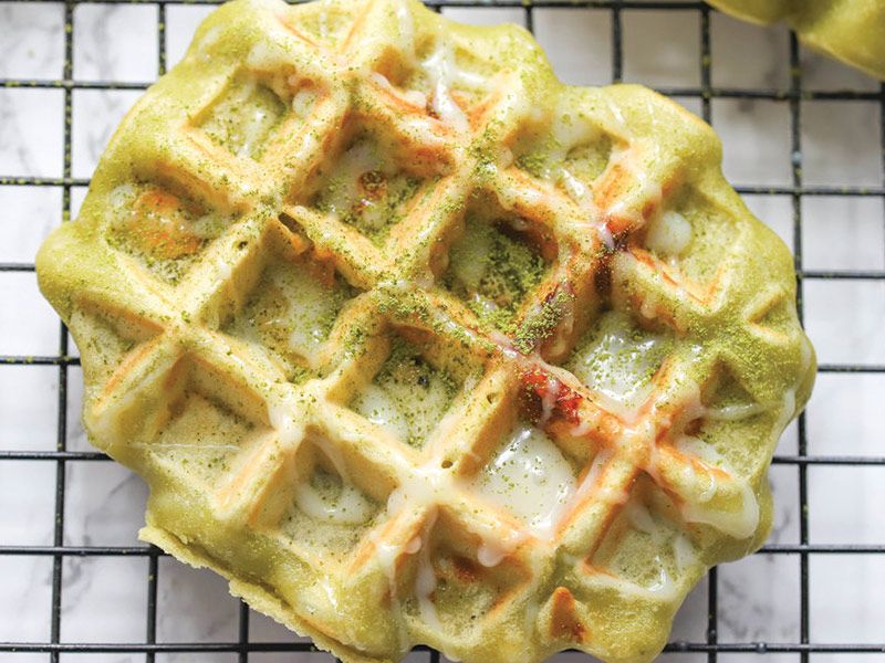 White Chocolate Waffle