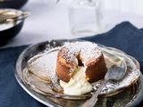 White Molten Cake