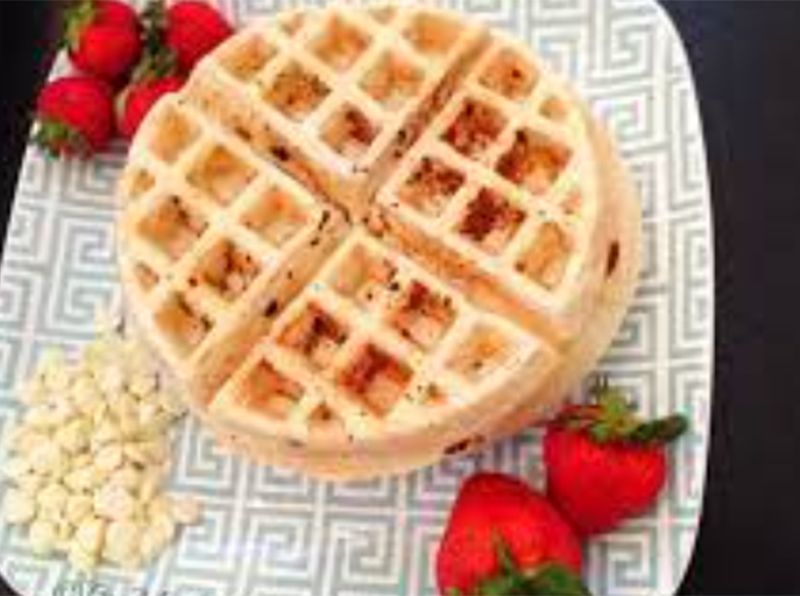 White Chocolate Waffle
