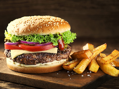 Wolf Burger Sandwich