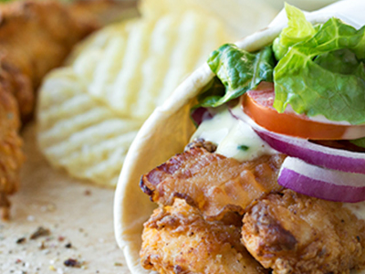 Fried Chicken Wrap