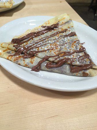 Nutella Chocolate Crepe