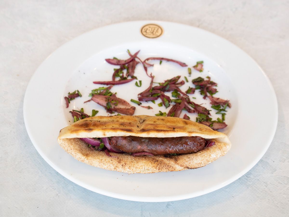 sausage sandwich