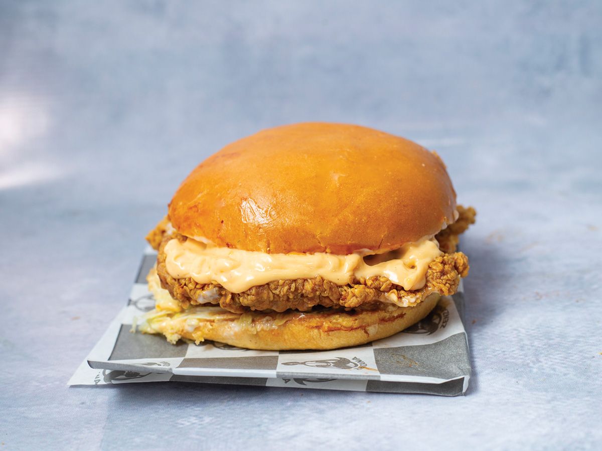 Texas Chicken Burger.