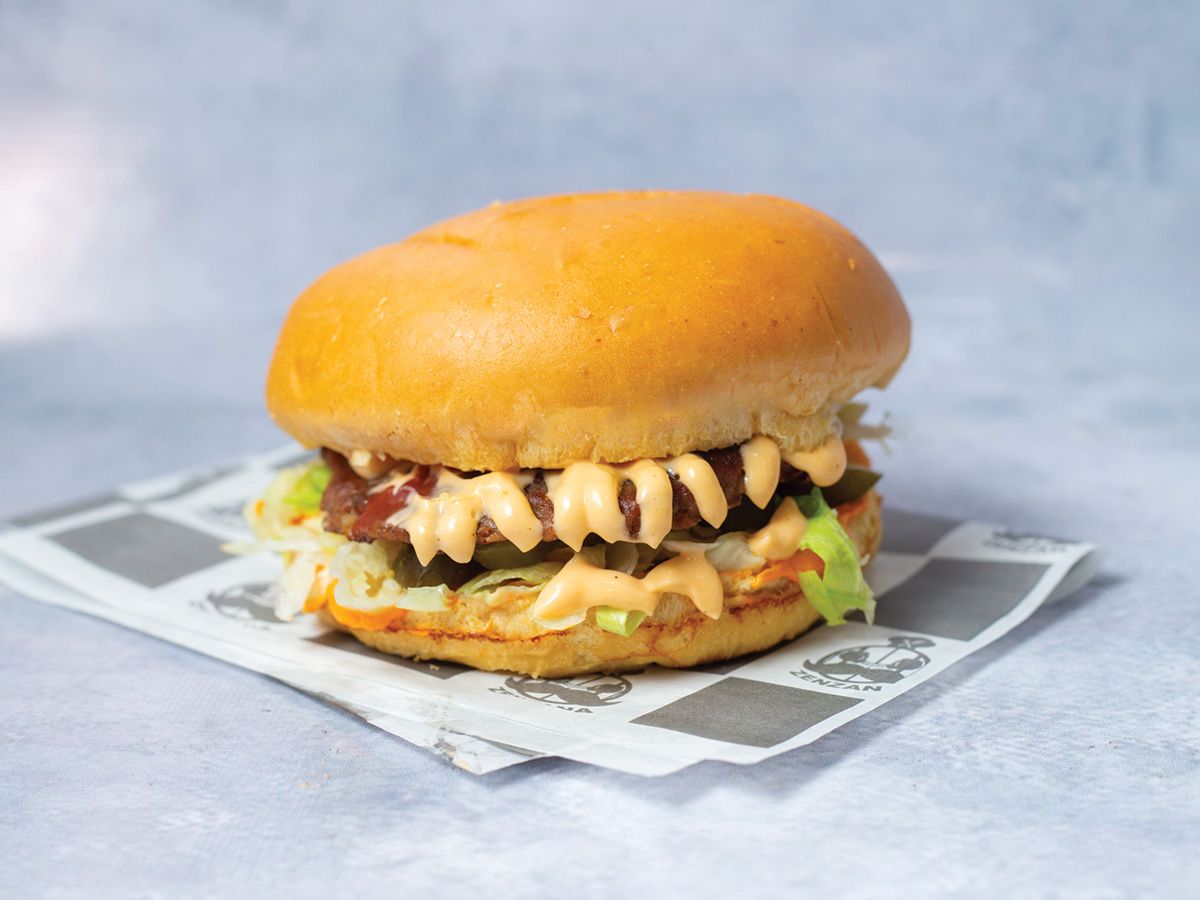 Texas meat burger