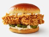 Chicken ranch cheese sandwich