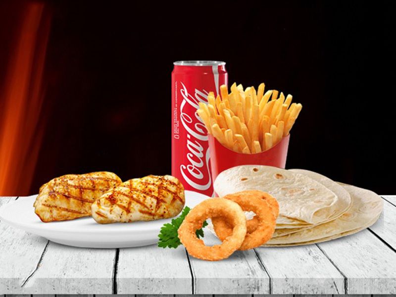 Chicken Steak Meal Offer