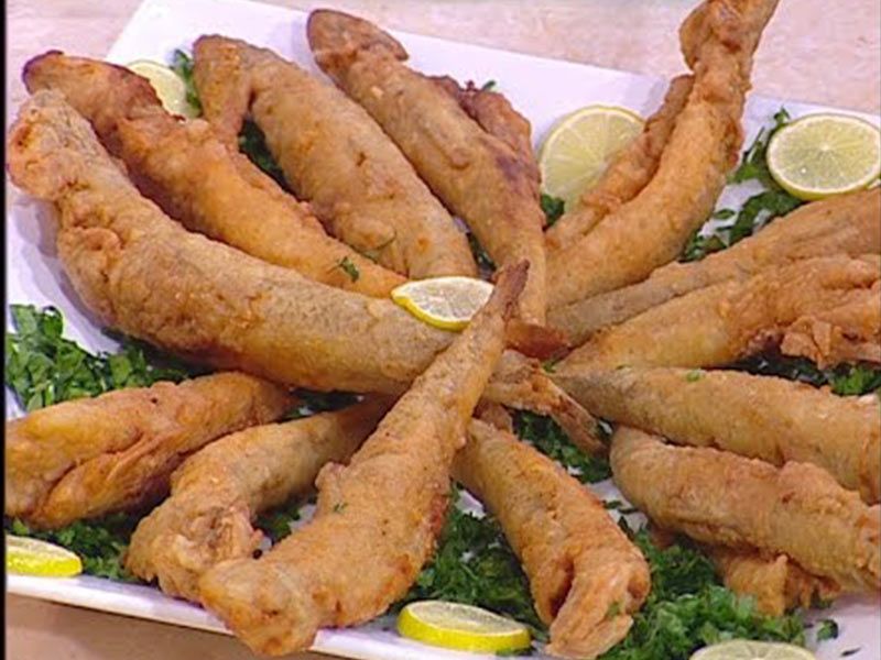 Fried Suez Macaroni Fish