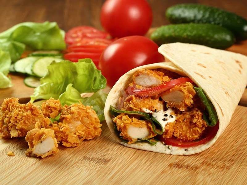 Syrian Crispy Chicken Sandwich