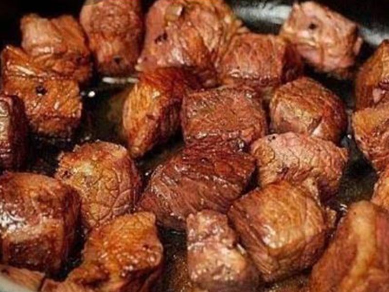 Veal Cubes Meal