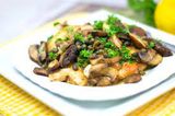 Chicken Piccata With Mushroom Platter
