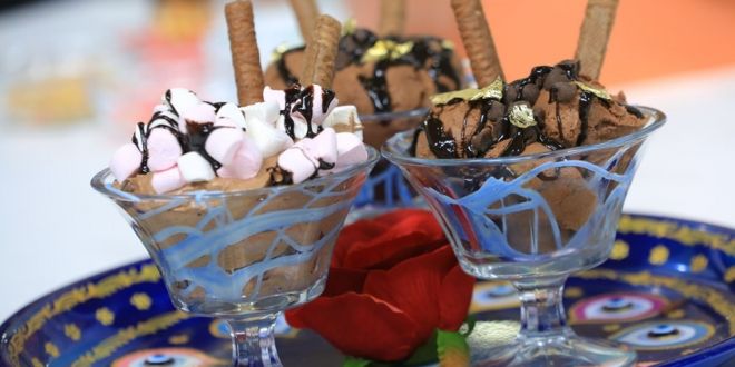 Chocolate with Marshmallow Ice Cream