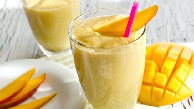 Mango With Ice Cream Juice