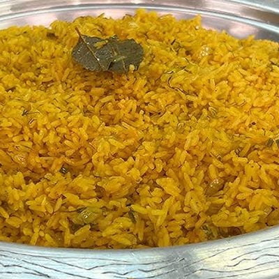 أرز وخضار وبطاطس