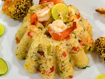 Madfoun Seafood Yellow Rice