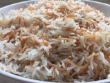 White rice with vermicelli