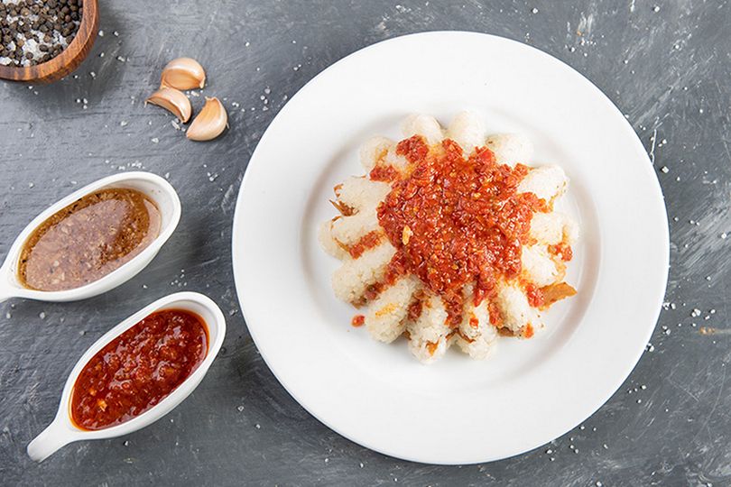 Rice with Vinegar and Garlic